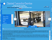 Tablet Screenshot of centrallaundryservice.com